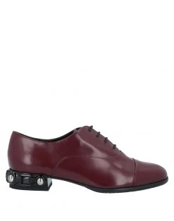 BALDININI Laced Shoes For Women Maroon