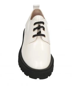 BALDININI Laced Shoes For Women White -BALDININI store online unnamed file 1137