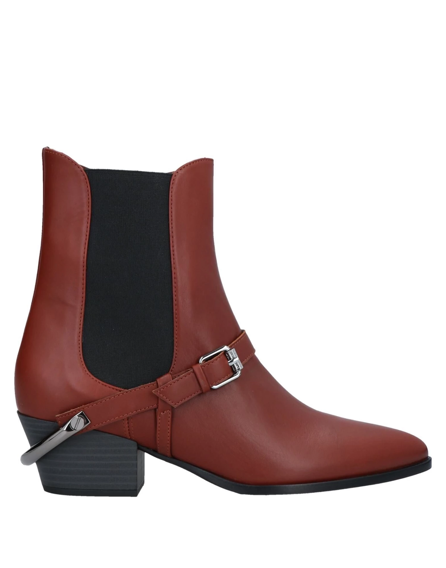 BALDININI Ankle Boot For Women Brick Red 1 BALDININI Ankle Boot For Women Brick Red
