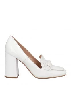 BALDININI Loafers For Women Ivory -BALDININI store online unnamed file 1448