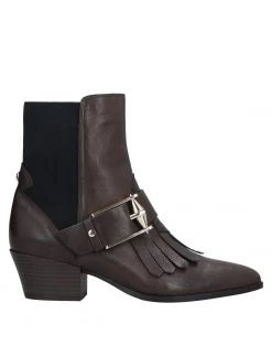 BALDININI Ankle Boot For Women Dark Brown