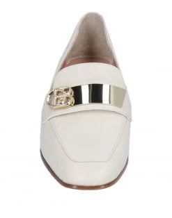 BALDININI Loafers For Women Ivory -BALDININI store online unnamed file 692