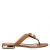 BALDININI Flip Flops For Women Tan