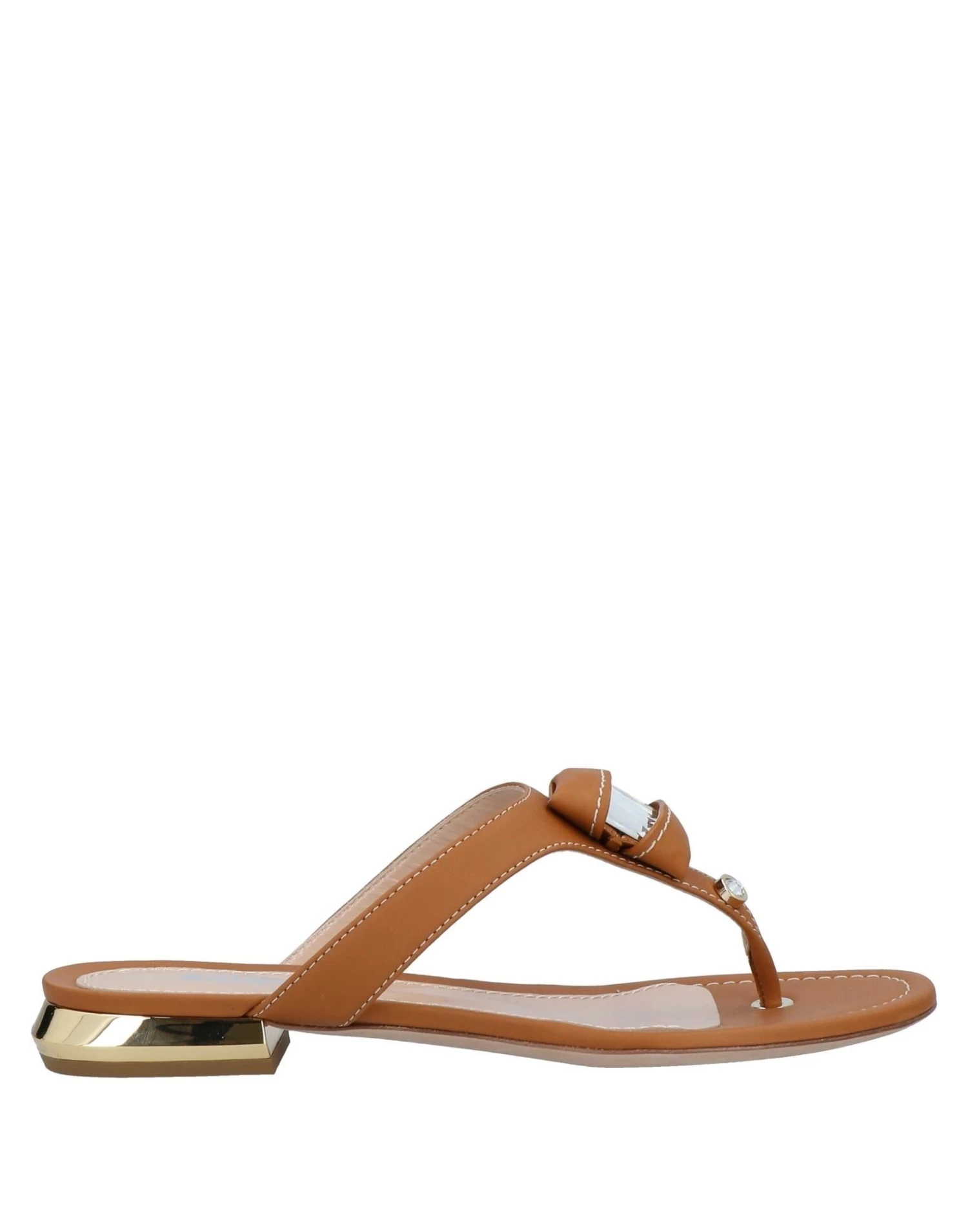 BALDININI Flip Flops For Women Tan 1 BALDININI Flip Flops For Women Tan
